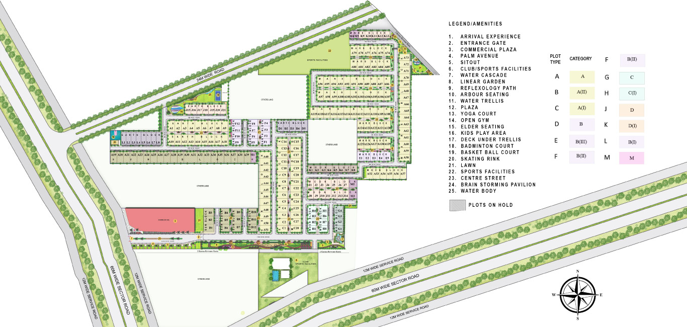 Signature Global city 93 Site-Plan
