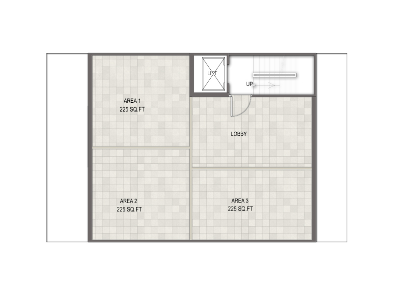 Signature Global City 93 - Basement Floor Plan - Category B(III)